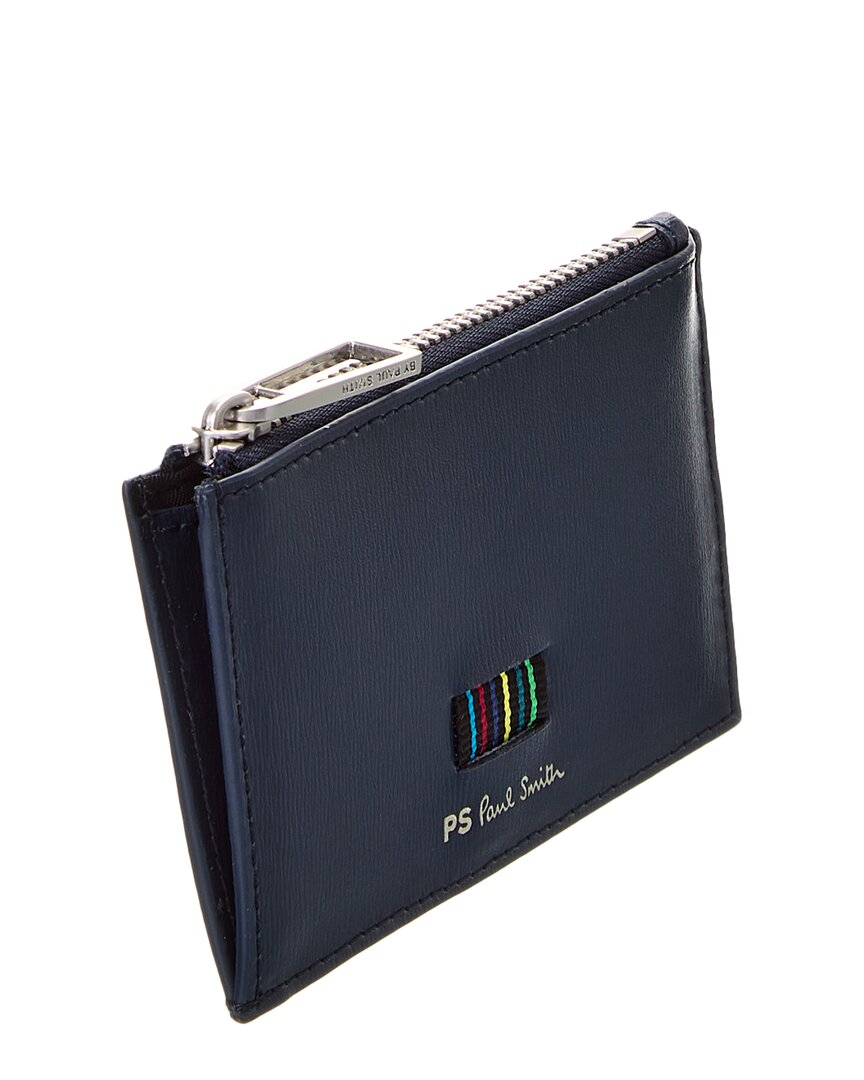 Ps Paul Smith Zip Leather Card Holder
