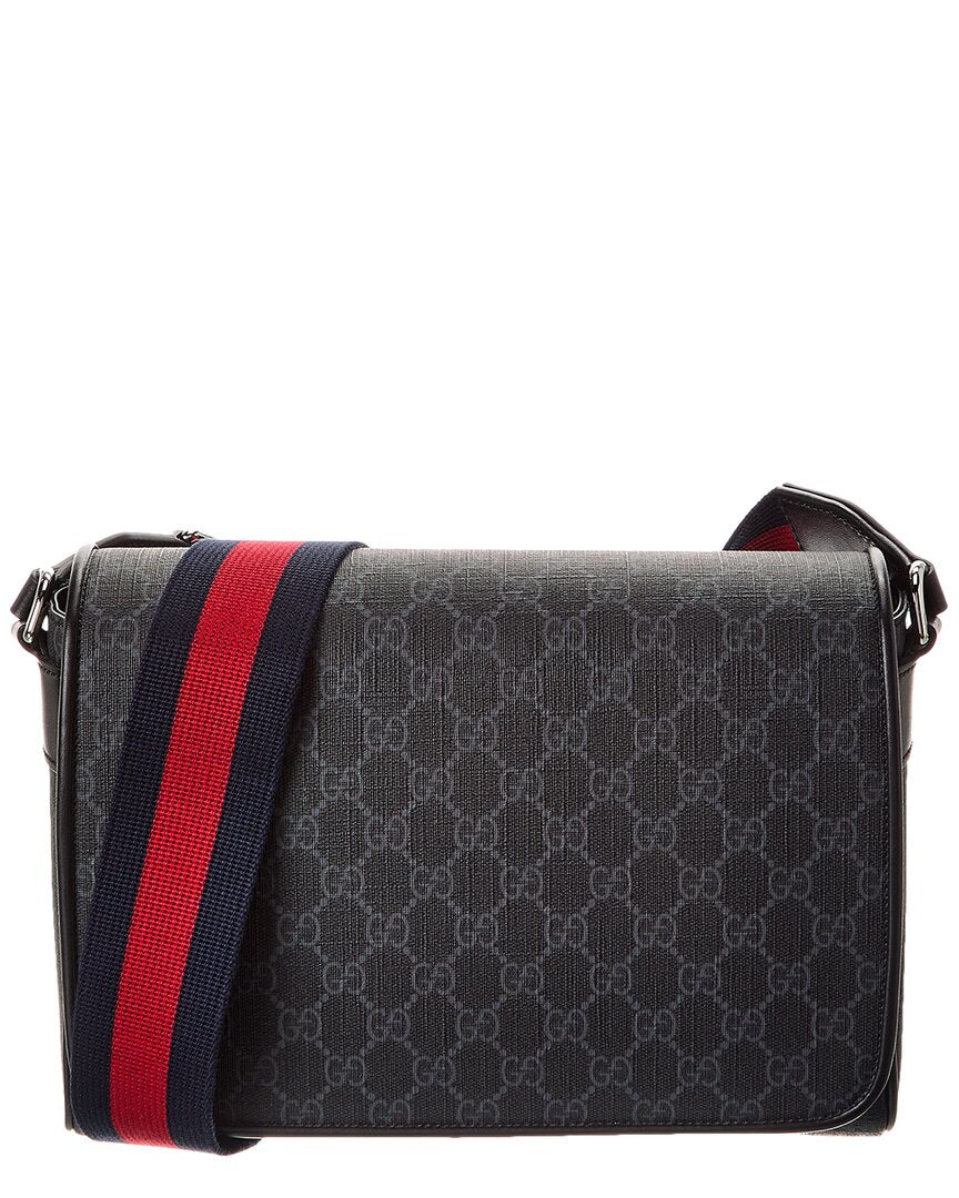 Gucci Gucci Gg Supreme Canvas & Leather Crossbody