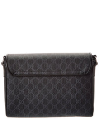 Gucci Gucci Gg Supreme Canvas & Leather Crossbody