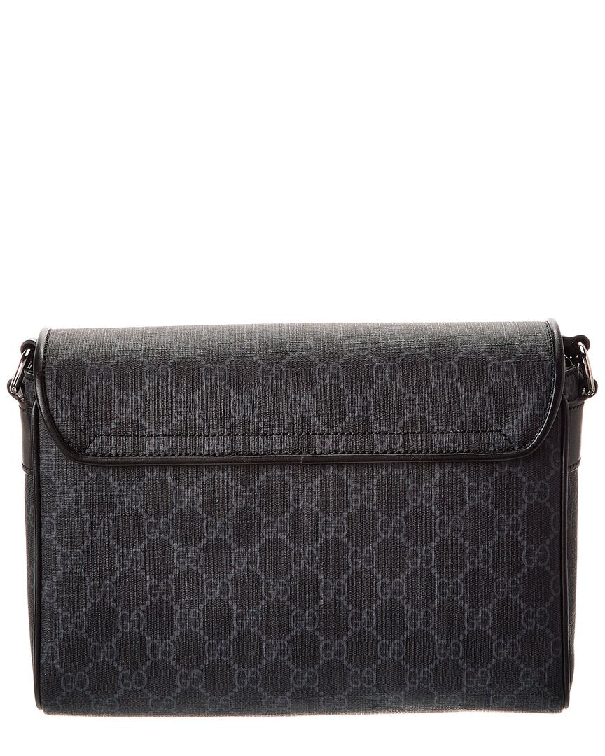 Gucci Gucci Gg Supreme Canvas & Leather Crossbody