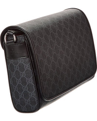 Gucci Gucci Gg Supreme Canvas & Leather Crossbody