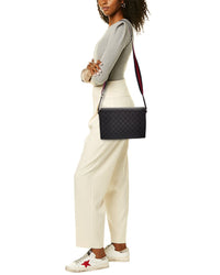 Gucci Gucci Gg Supreme Canvas & Leather Crossbody