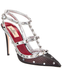 Valentino Valentino Garavani Rockstud 100 Leather Pump