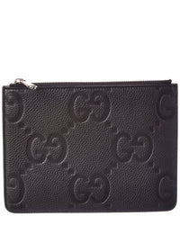 Gucci Gucci Medium Jumbo Gg Leather Pouch