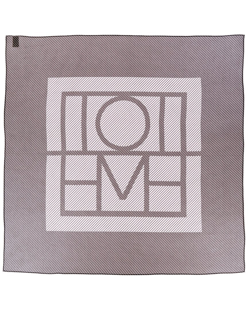 TOTEME Toteme Monogram Silk Scarf