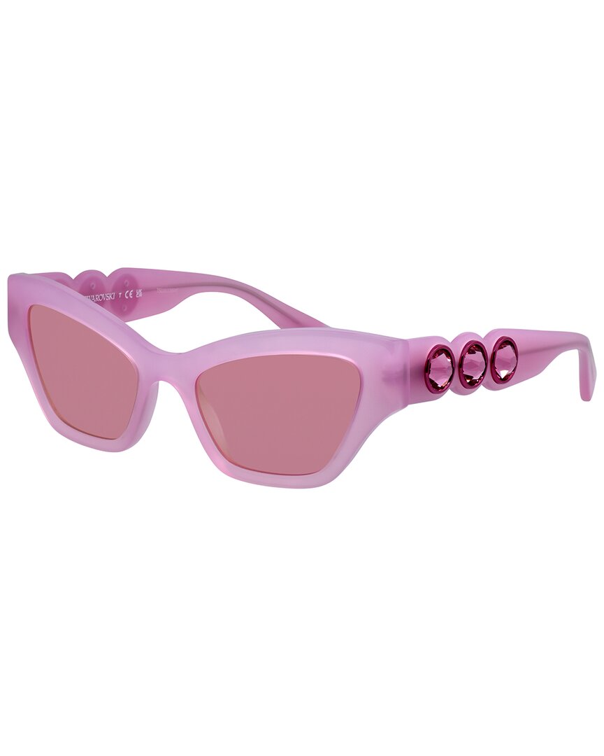Swarovski Women's Sk6021 53Mm Sunglasses