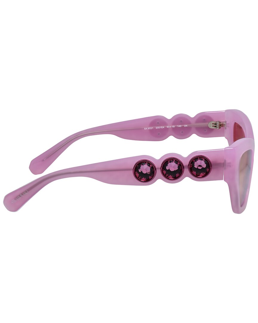 Swarovski Women's Sk6021 53Mm Sunglasses