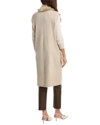 Surell Accessories Knit Vest