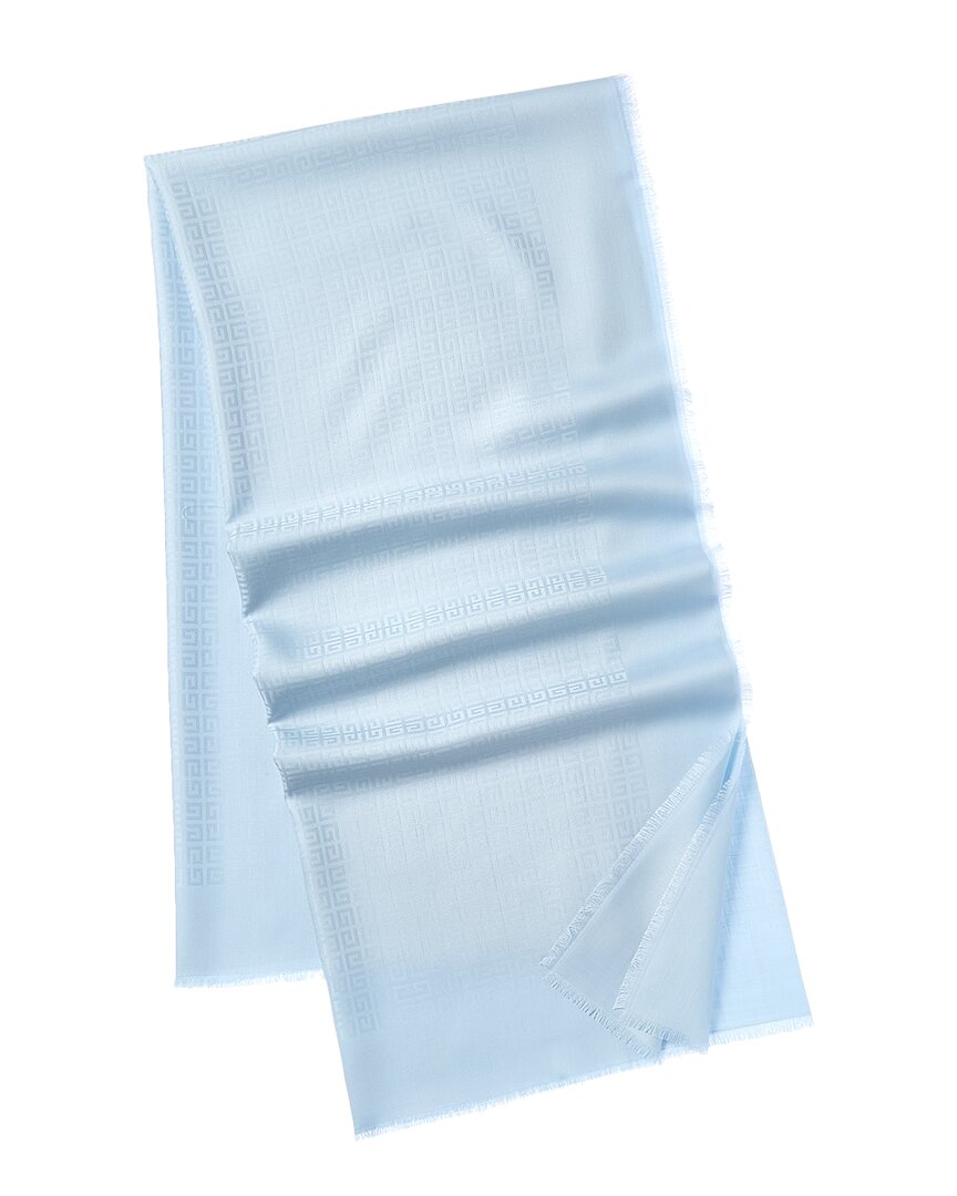 Givenchy 4G Square Large Wool & Silk-Blend Scarf