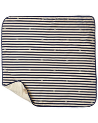 Gucci Wool-Blend Blanket Blue