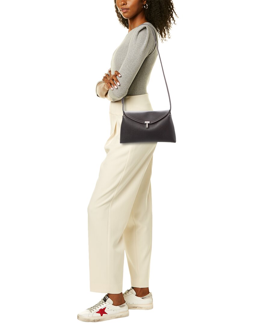 TOTEME Toteme T-Lock Leather Shoulder Bag
