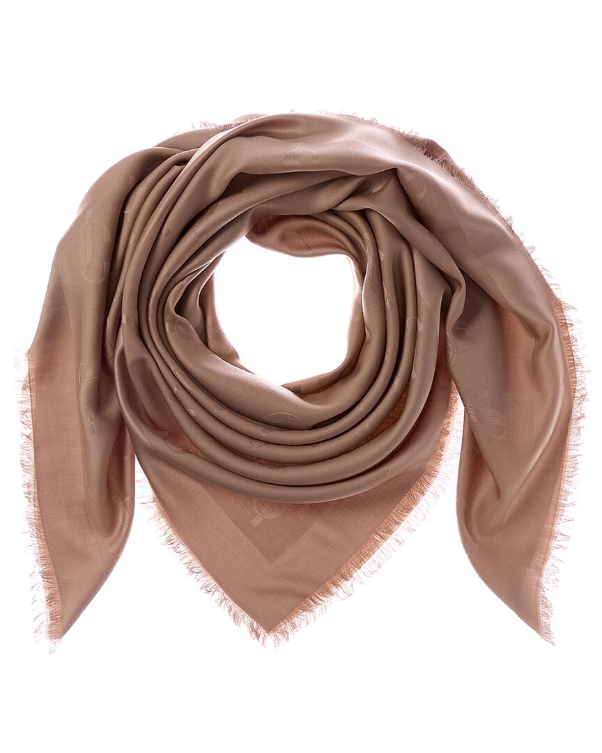 Jimmy Choo Jimmy Choo Silk & Wool-Blend Scarf