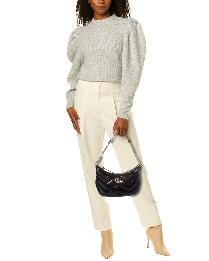 Gucci Gg Marmont Small Patent Shoulder Bag