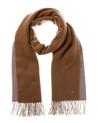Brooks Brothers Double-Face Reversible Wool & Cashmere-Blend Scarf