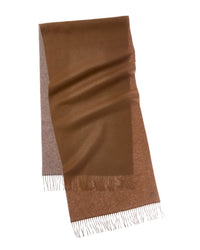 Brooks Brothers Double-Face Reversible Wool & Cashmere-Blend Scarf