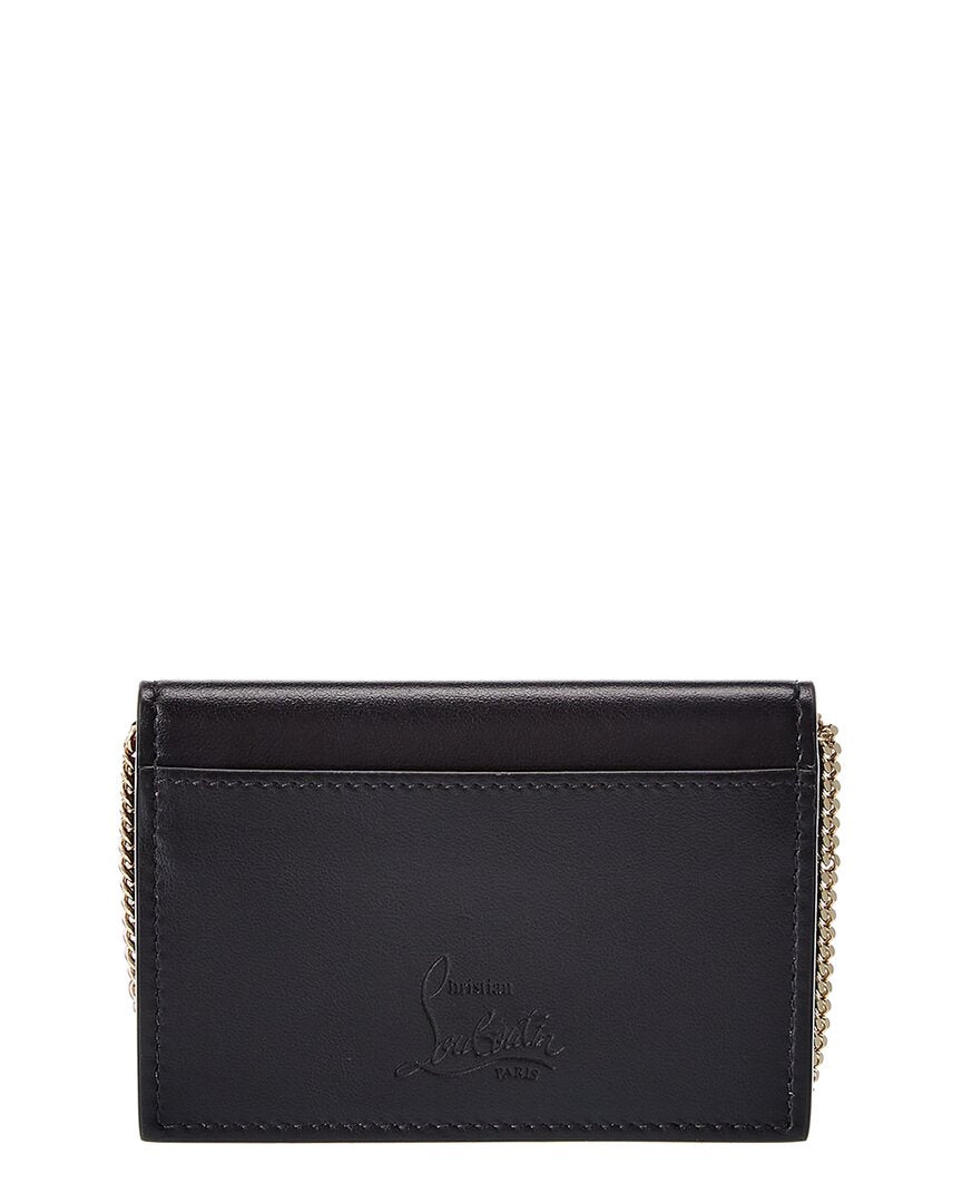 Christian Louboutin Christian Louboutin Elisa Chain Leather Card Holder