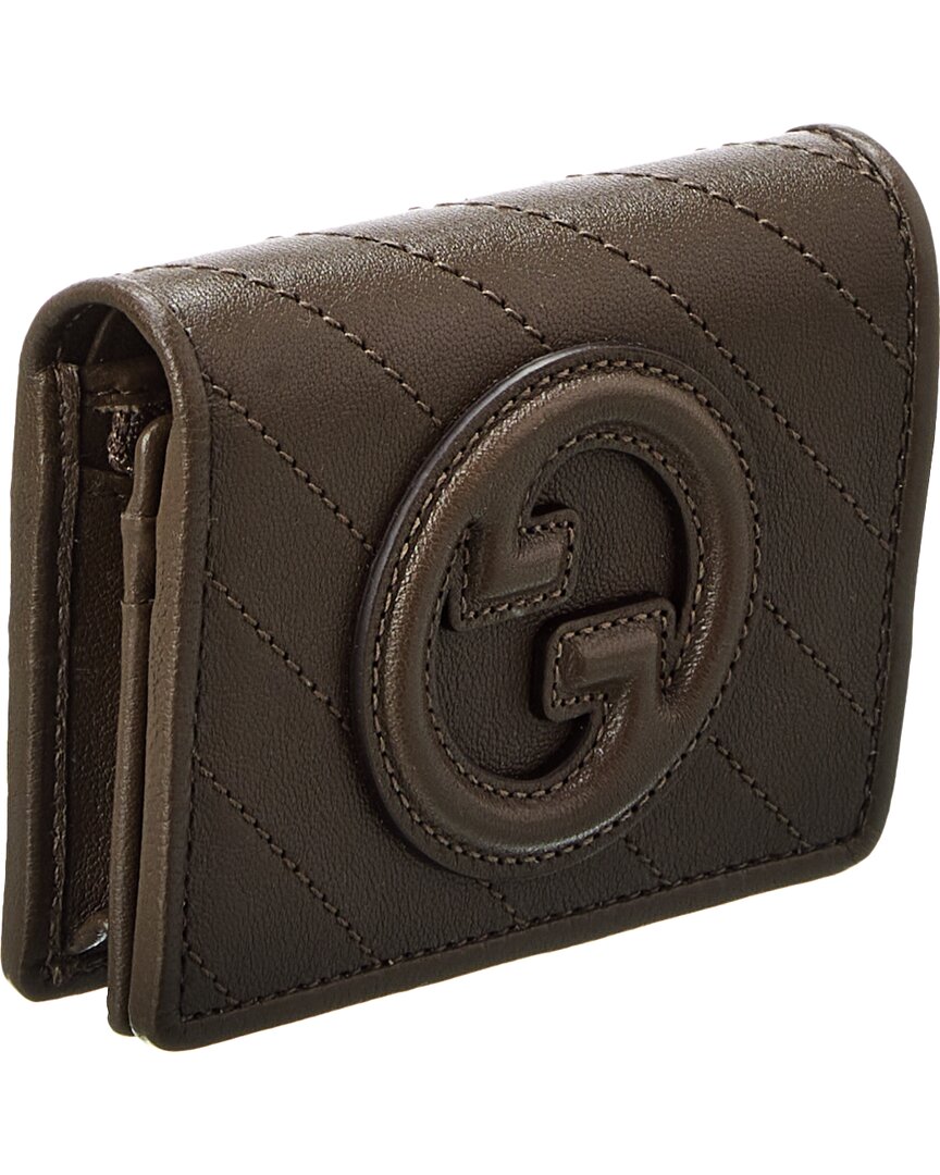 GUCCI GUCCI BLONDIE カードケース Gucci Blondie card case in beige and brown GG canvas | GUCCI® MX