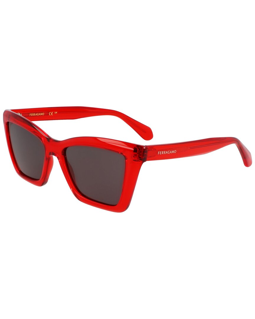 Ferragamo Women's Logo 53Mm Sunglasses