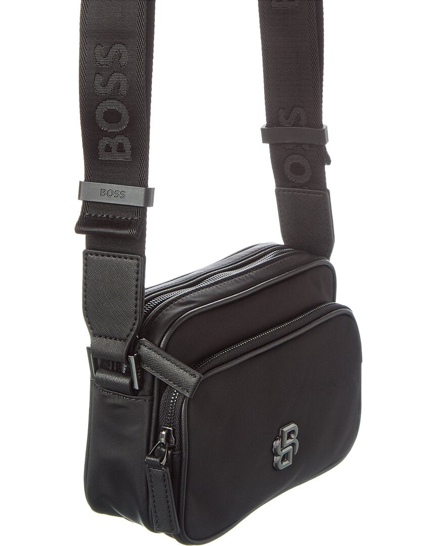 Hugo Boss B Icon Ew Zip Canvas Bag