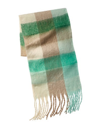 La Fiorentina Plush Scarf, Beige