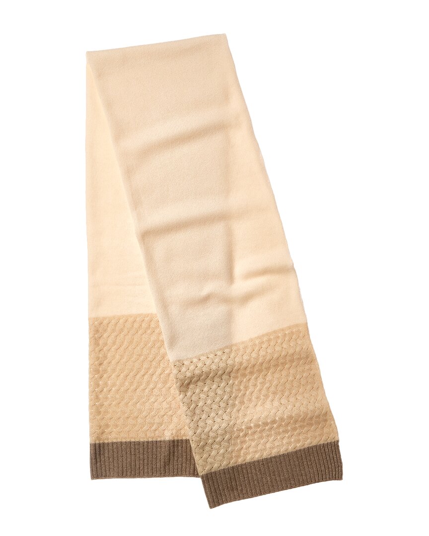 La Fiorentina Colorblocked Cashmere & Wool-Blend Scarf