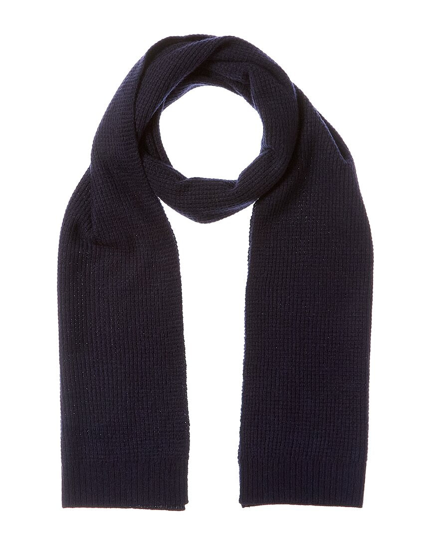 Hannah Rose Waffle Stitch Cashmere Scarf