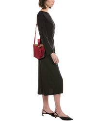 Loewe Pebble Mini Leather Bucket Bag