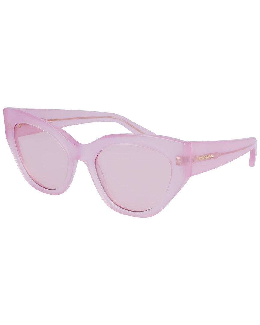 Ferragamo Women's Logo 55Mm Sunglasses