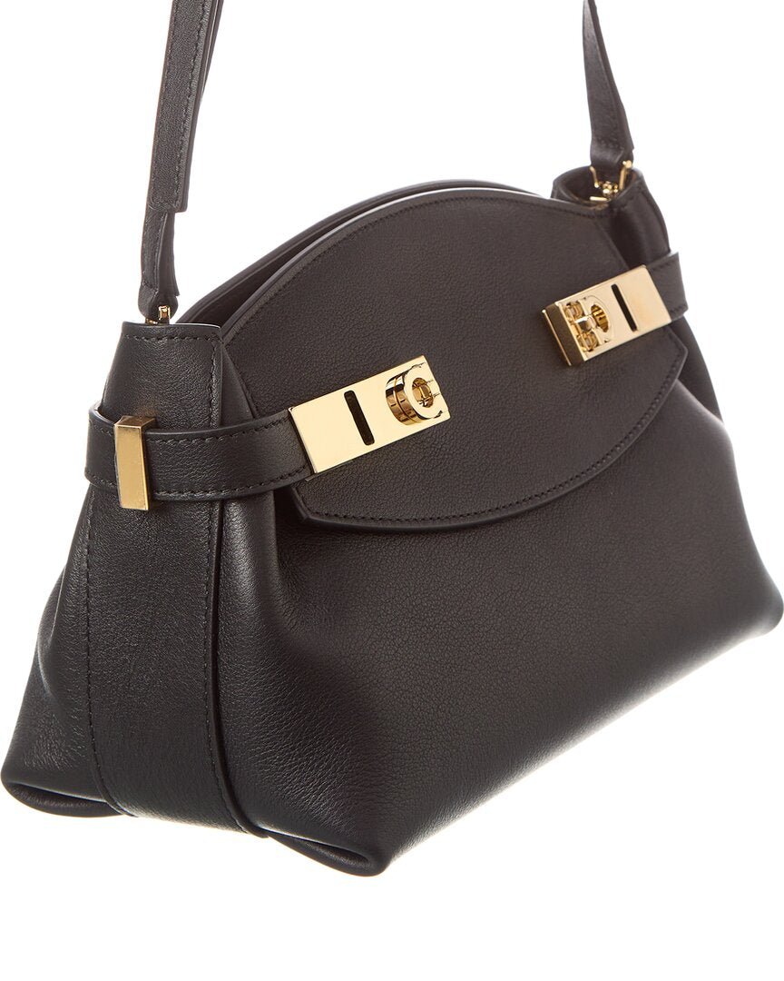 Ferragamo Ferragamo Hug Leather Crossbody