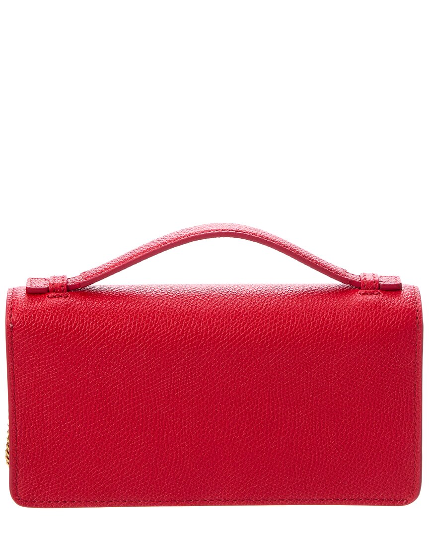 Valentino Valentino Vlogo Signature Leather Wallet On Chain