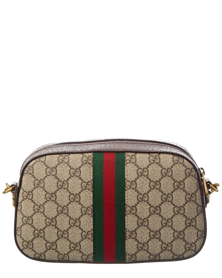 Gucci Gucci Ophidia Small Gg Supreme Canvas & Leather Crossbody
