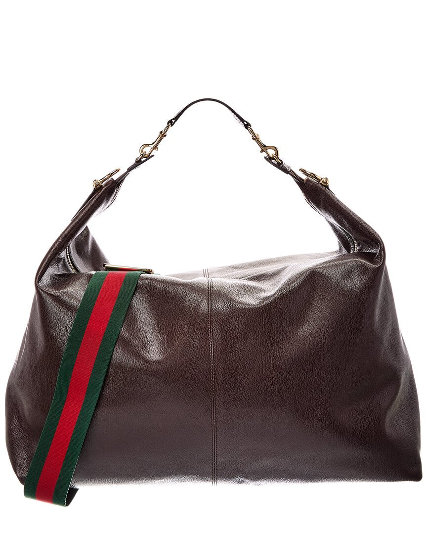 Gucci Gucci Berera Large Leather Crossbody
