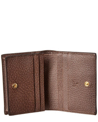Gucci Ophidia Gg Supreme Canvas & Leather Card Case