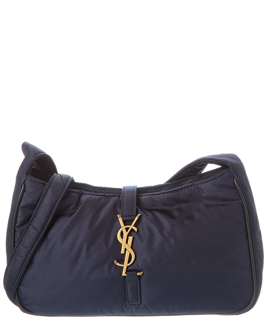 Saint Laurent Le 5 À 7 Mini Nylon Crossbody ONE SIZE Blue
