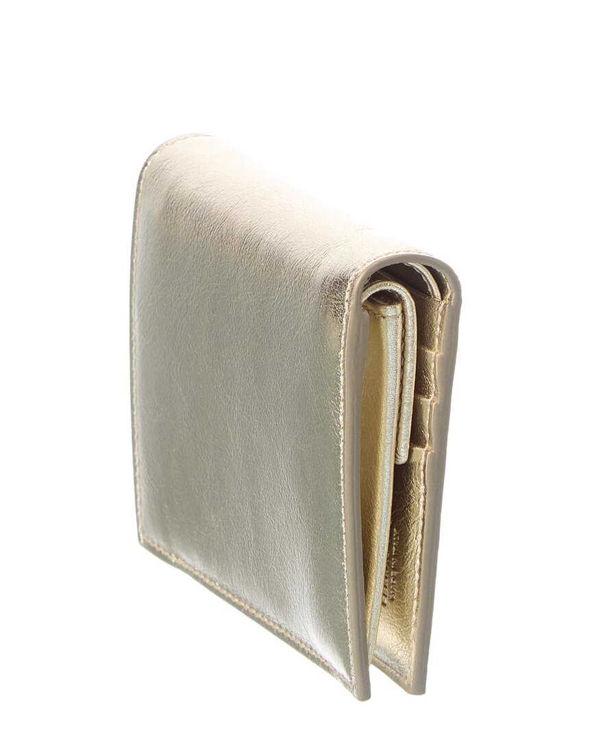 Ferragamo Ferragamo Gancini Leather Card Case