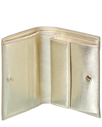 Ferragamo Ferragamo Gancini Leather Card Case