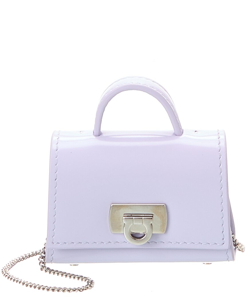 Ferragamo Leather Airpods Case