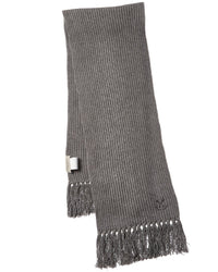 Golden Goose Ribbed Knit Wool Scarf
