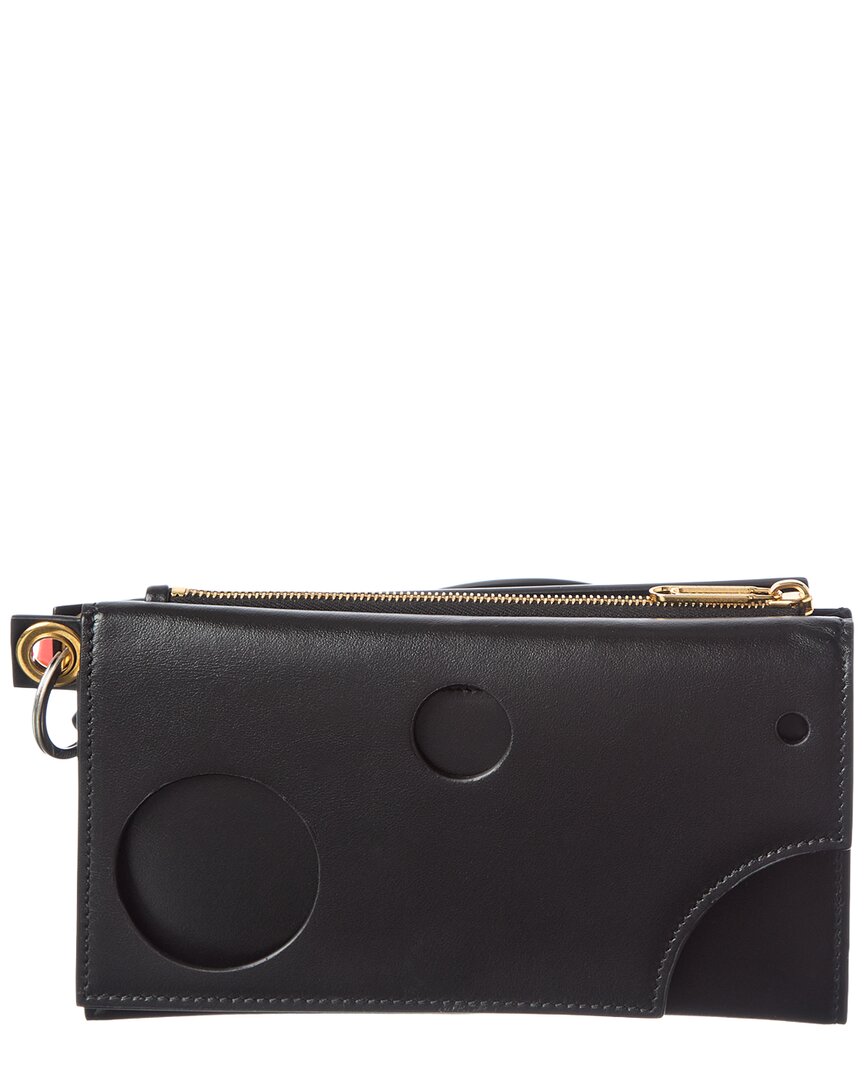 Off-White™ Off-White™ Neck Leather Continental Wallet