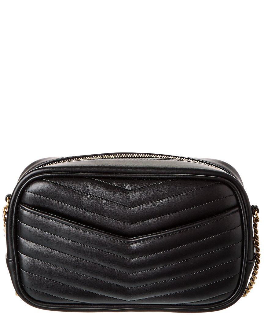 Saint Laurent Lou Mini Quilted Leather Camera Bag