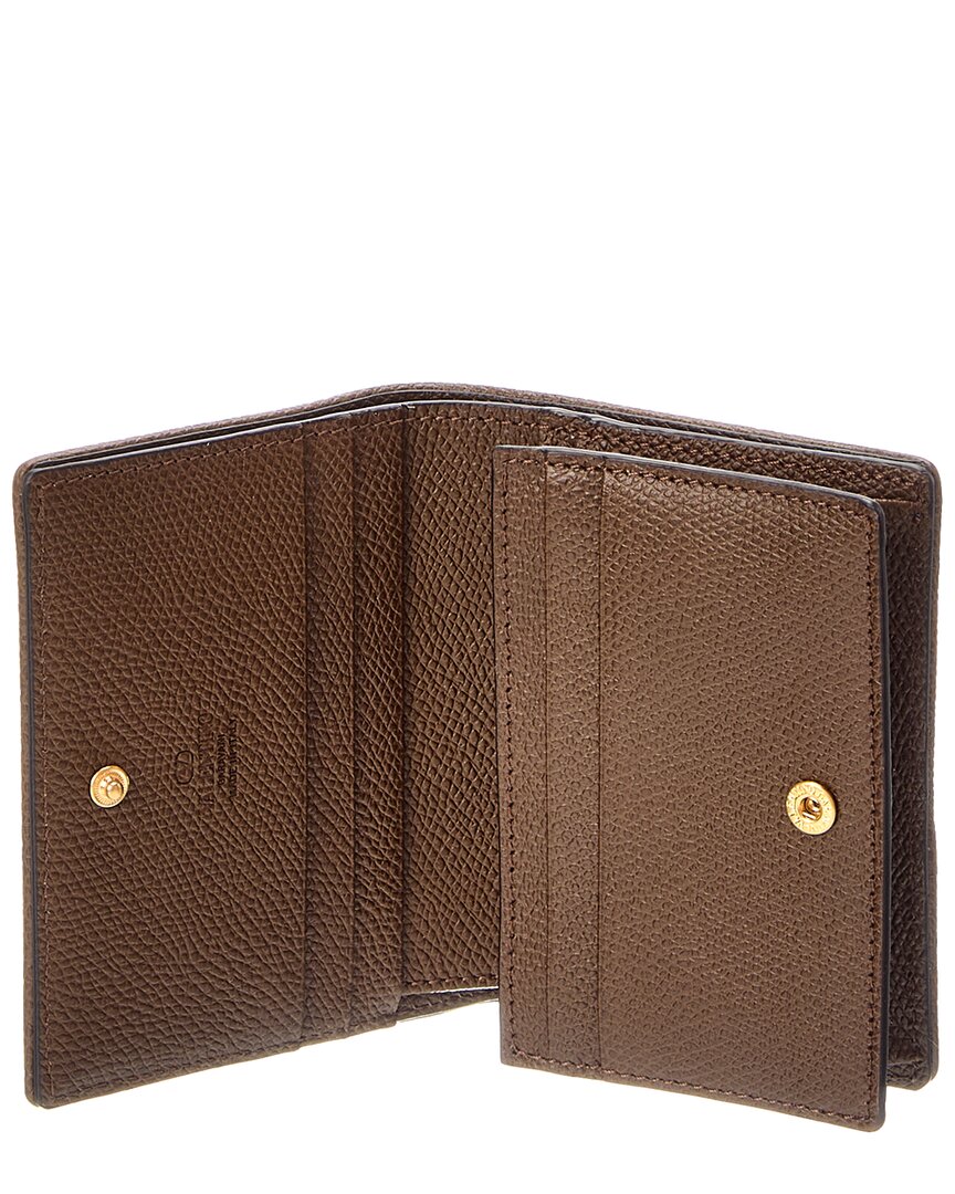 Valentino Valentino Vlogo Signature Denim Card Case