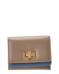 FENDI Fendi Way Small Leather Trifold Wallet