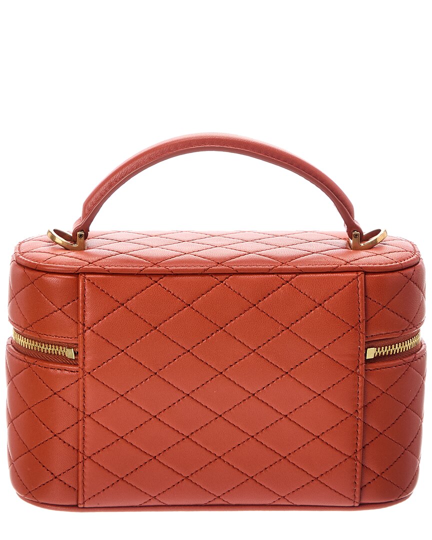 Saint Laurent Saint Laurent Gaby Leather Cosmetic Case