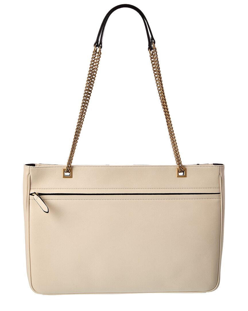 Valentino Valentino Vlogo Medium Leather Tote