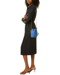 Fendi Mon Tresor Mini Leather Bucket Bag