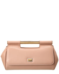Dolce & Gabbana Sicily Medium Leather Clutch