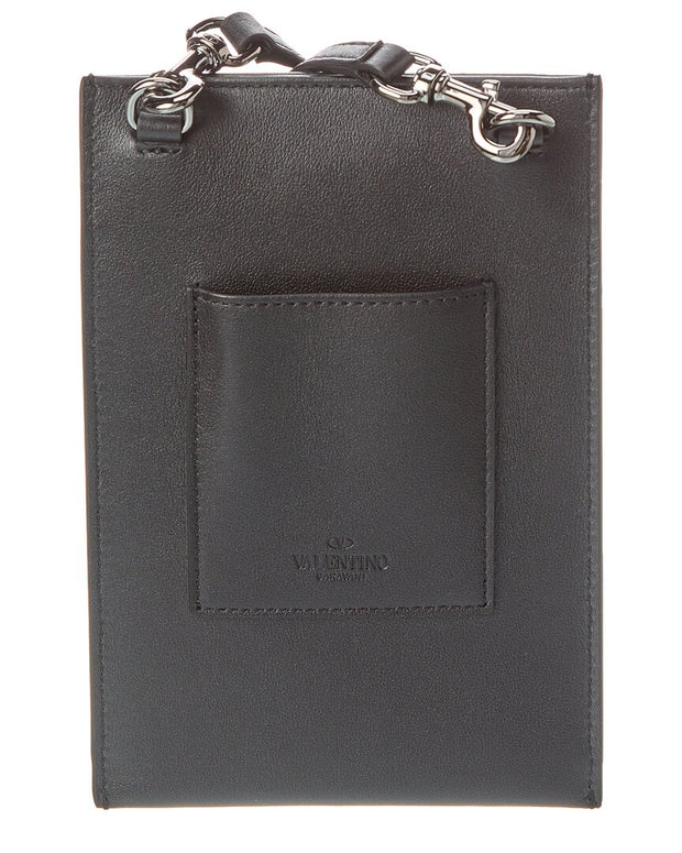 Valentino Rockstud Leather Smartphone Case