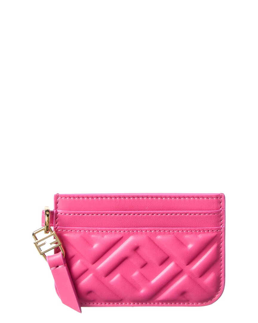 FENDI Fendi Baguette Leather Card Case