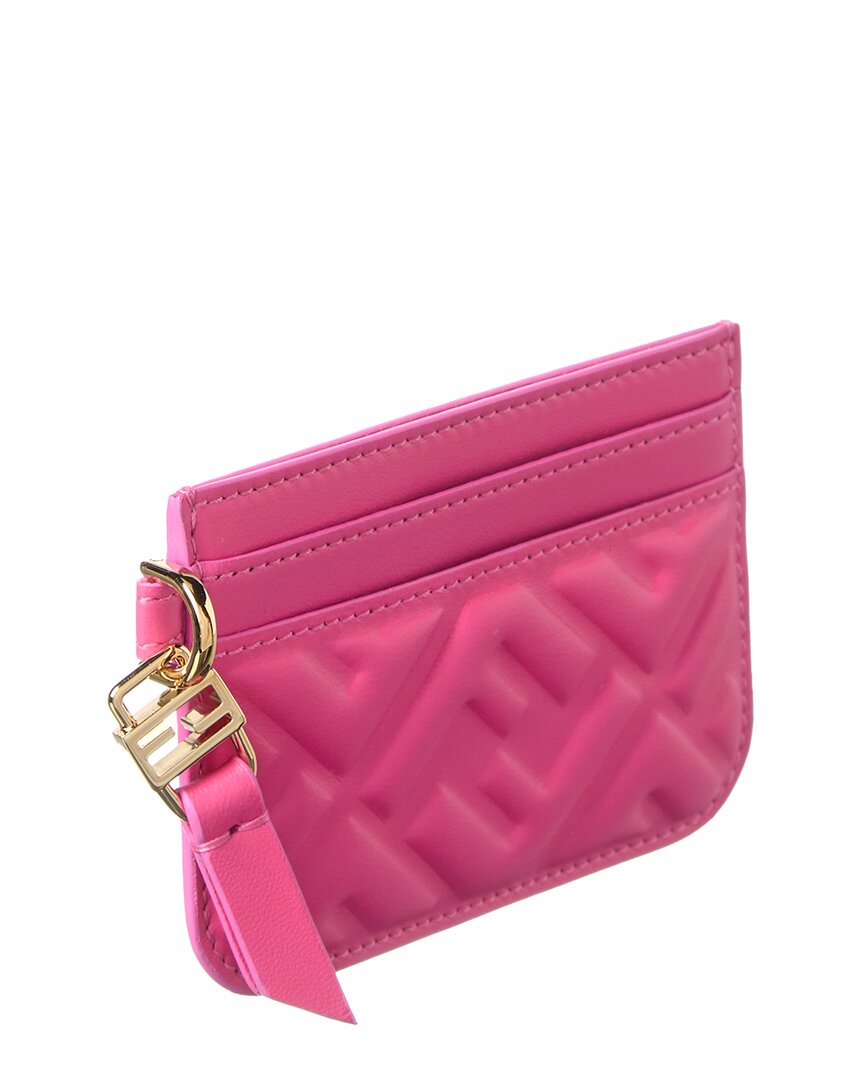 FENDI Fendi Baguette Leather Card Case