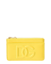 Dolce & Gabbana Dg Logo Medium Leather Card Holder
